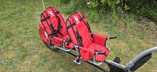Weehoo iGo Twin Child Trailer, Red