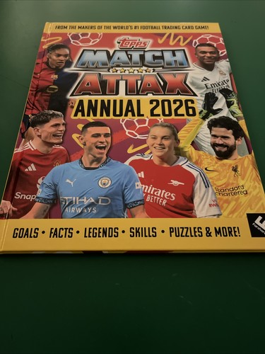 Match attax annual 2026 - attax,