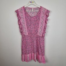 Tigerlily Dress Pink Size 14