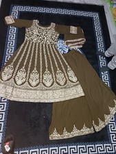 Three Piece Anarkali Dress