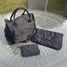 Hugo Boss Navy Black Baby Changing Bag
