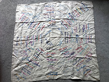 1979 Signed Conservative Tablecloth MARGARET THATCHER British Prime Minister 211