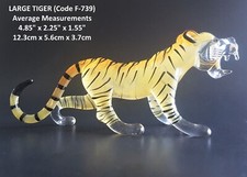 LARGE Glass TIGER Beautiful