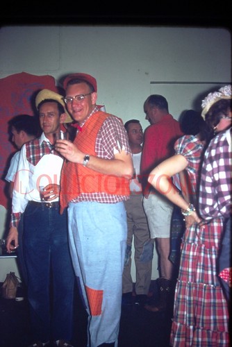 35mm slide 1963 fancy dress - slide,