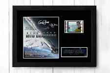 Star Trek Into Darkness Film Cell Display Stunning Signed Memorabilia + COA