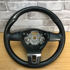 Genuine VW black leather