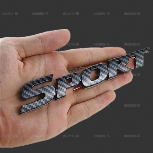 Carbon fiber sport logo - fiber,