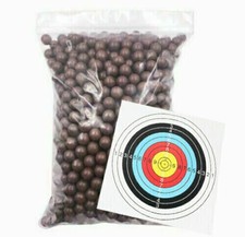 500 X Slingshot Mud Clay Ammo