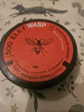 RARE ELEY WASP 177  4.5mm IN BLACK PLASTIC TUB WEBLEY WEIHRAUCH BSA   THEOBEN