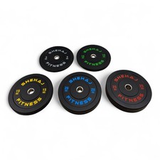 Bumper Olympic Weights Plates 5kg 10kg 15kg 20kg 100kg/150kg Set Barbell Gym