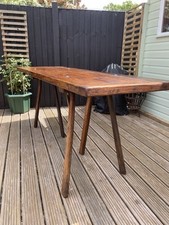 Old Solid Wood Church Trestle