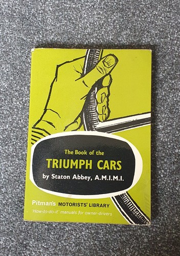 Book triumph cars - of, by