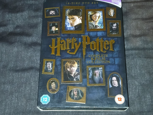 Harry potter dvd box - box, 1-8