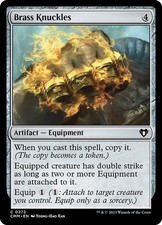 [MTG] Brass Knuckles (0372) (CMM) LP-HP