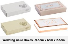 Wedding Cake Boxes - Single