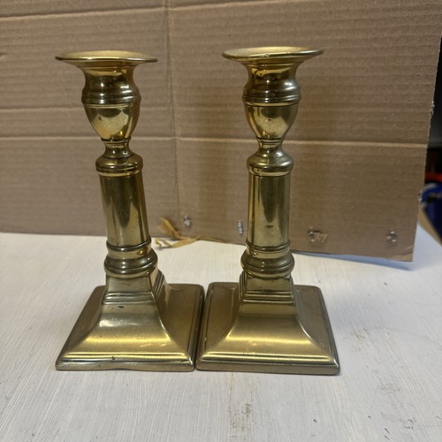 Vintage pair brass - pair,