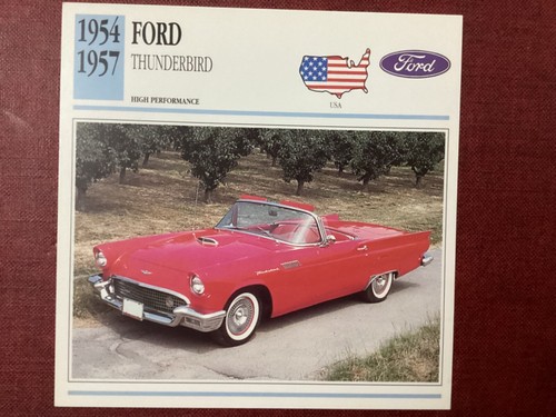 Ford thunderbird 1954 57 - thunderbird,, 1954-57