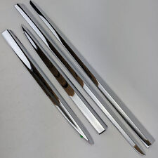 Fiat 500X Front & Rear Lower Door Chrome Moulding Trim Set 50927456