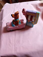 SCOOBY DOO Car Ice-cream CRUET salt & pepper vintage unusual collectable RARE