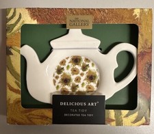 Brand New National Gallery Delicious Art Tea Tidy Van Gogh Sunflowers