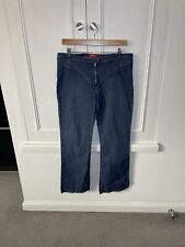 Miss Sixty Y2K 2000s Jeans Low Rise Stretch Bootcut Indigo Blue W34 L29 Vintage