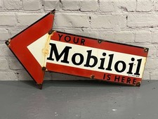 Large Vintage Your MobilOil
