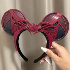 Disney Parks Scarlet Witch Ears Wanda Marvel Comics Headband UK
