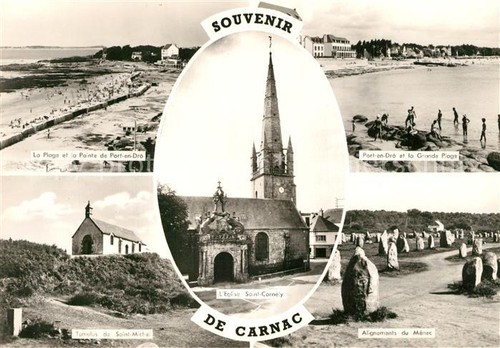 Carnac plage churches saint - carnac,