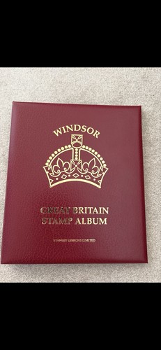 Stamps windsor album - album,