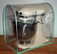 Food Mixer Dust Cover Mint Green edge for KITCHENAID & Kenwood KMIX (COVER ONLY)