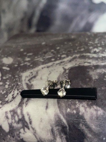 Sterling silver 3mm white - silver,