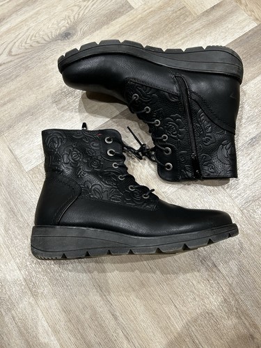 Women pavers black - black, boots