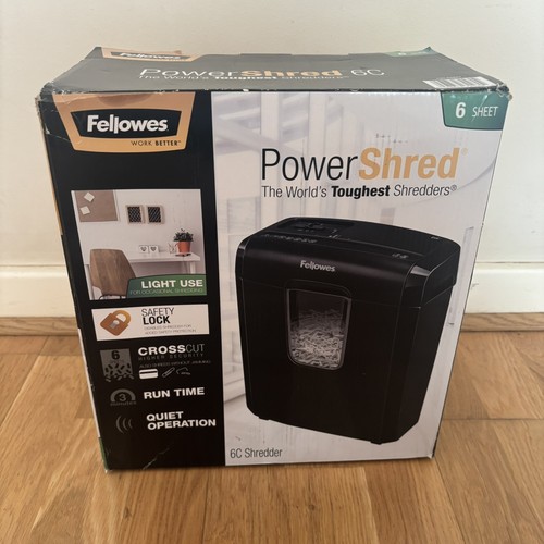 Fellowes powershred 6c - fellowes, m-6c