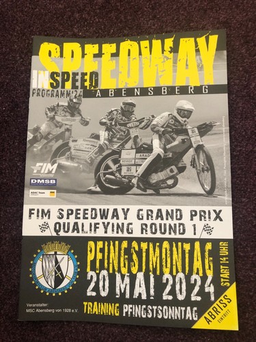 Speedway programme grand prix - speedway,
