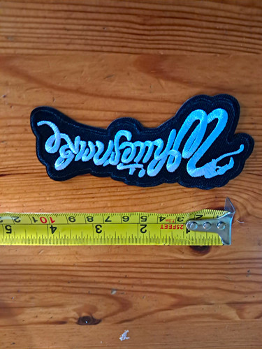 Whitesnake logo black white - &,