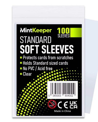 Mintkeeper soft card sleeves - mintkeeper,
