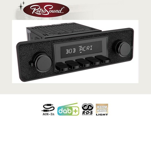 Retrosound rsd black 1dab dab - rsd-black-1dab, dab+