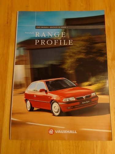 1995 vauxhall range brochure - 1995,