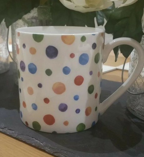 Bone china spots - china, multi