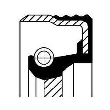 CORTECO 01020045B Shaft Seal, automatic transmission for AUDI,CIIMO,HONDA,HONDA