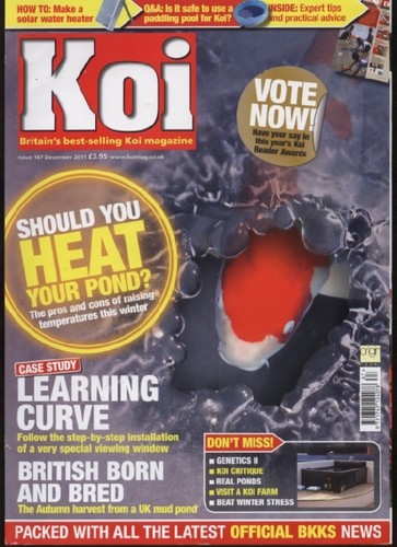 Koi magazine issue 167 - magazine,