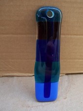 Hand Made Coloured Glass Key Fob Ring Hanging.