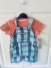 12 Months- Calvin Klein Baby Boy 2-Piece Set 