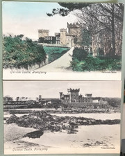 2 Postcards of Quinton Castle PORTAFERRY, Co.Down, N.Ireland.