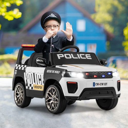 Ride police car - car, 12v