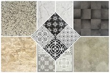 Vinyl floor tiles - floor,