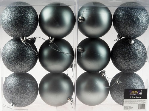 Large graphite grey christmas - large,