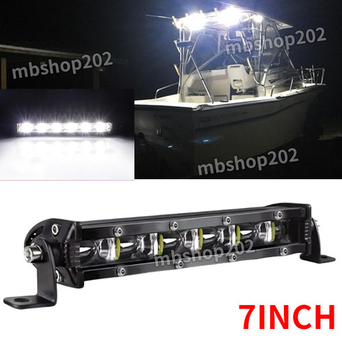 Slim led deck mast light - 7'',