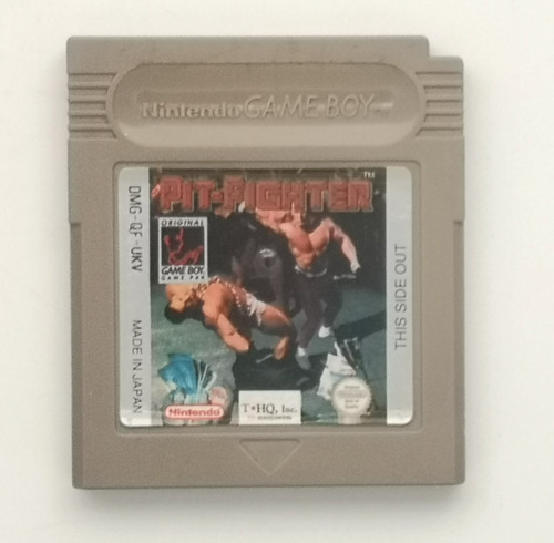 Pit fighter nintendo - game, boy
