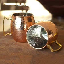 2X Moscow Mule Cocktail Mugs